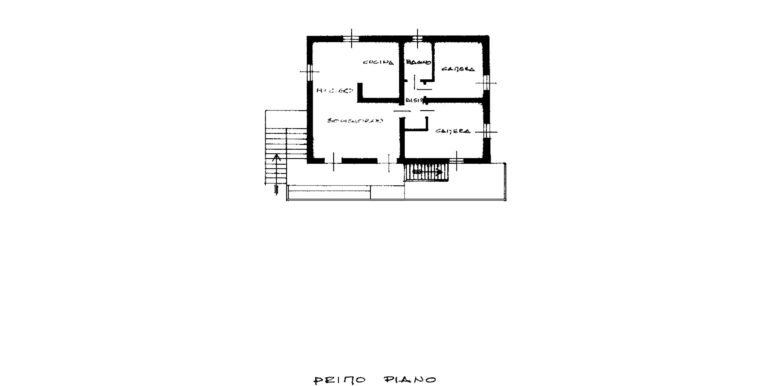 Bicamere con cucina e giardino di 1500mq